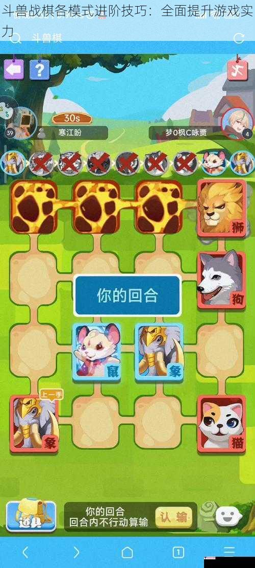 斗兽战棋各模式进阶技巧：全面提升游戏实力