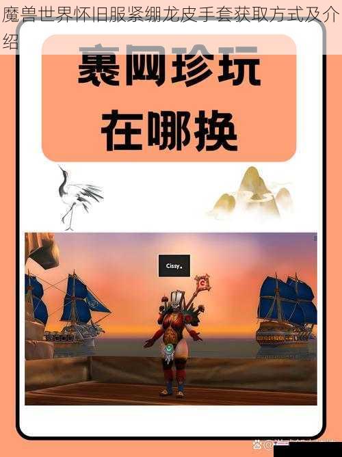 魔兽世界怀旧服紧绷龙皮手套获取方式及介绍