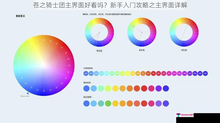 苍之骑士团主界面好看吗？新手入门攻略之主界面详解