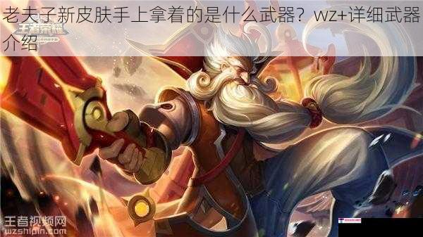 老夫子新皮肤手上拿着的是什么武器？wz+详细武器介绍