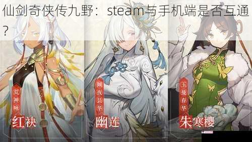 仙剑奇侠传九野：steam与手机端是否互通？