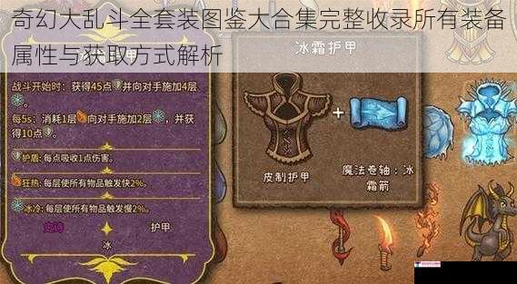 奇幻大乱斗全套装图鉴大合集完整收录所有装备属性与获取方式解析