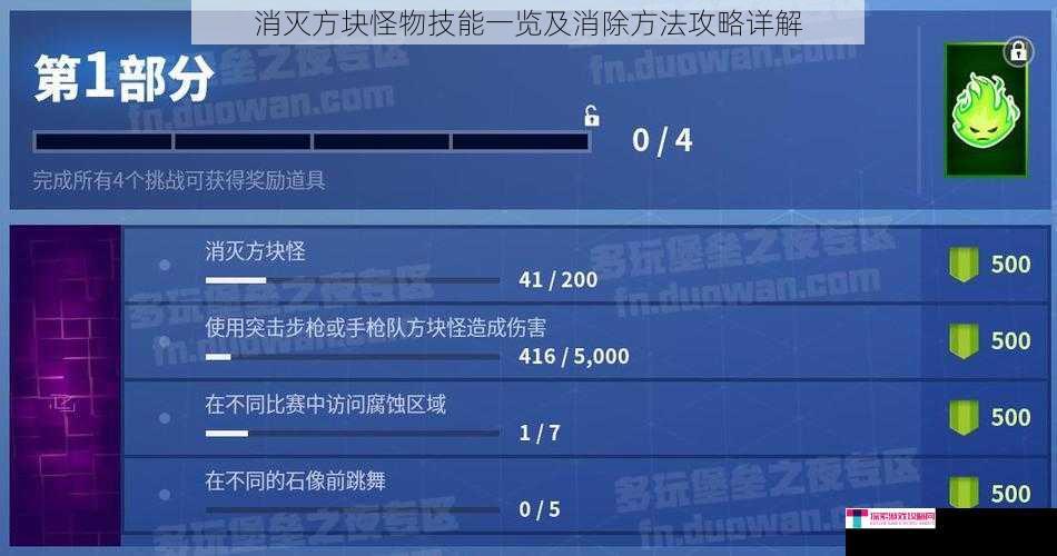 消灭方块怪物技能一览及消除方法攻略详解