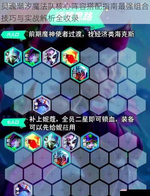 灵魂潮汐魔法队核心阵容搭配指南最强组合技巧与实战解析全收录