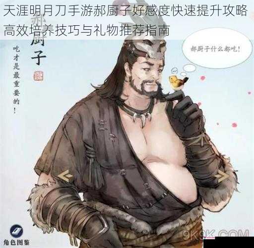 天涯明月刀手游郝厨子好感度快速提升攻略 高效培养技巧与礼物推荐指南